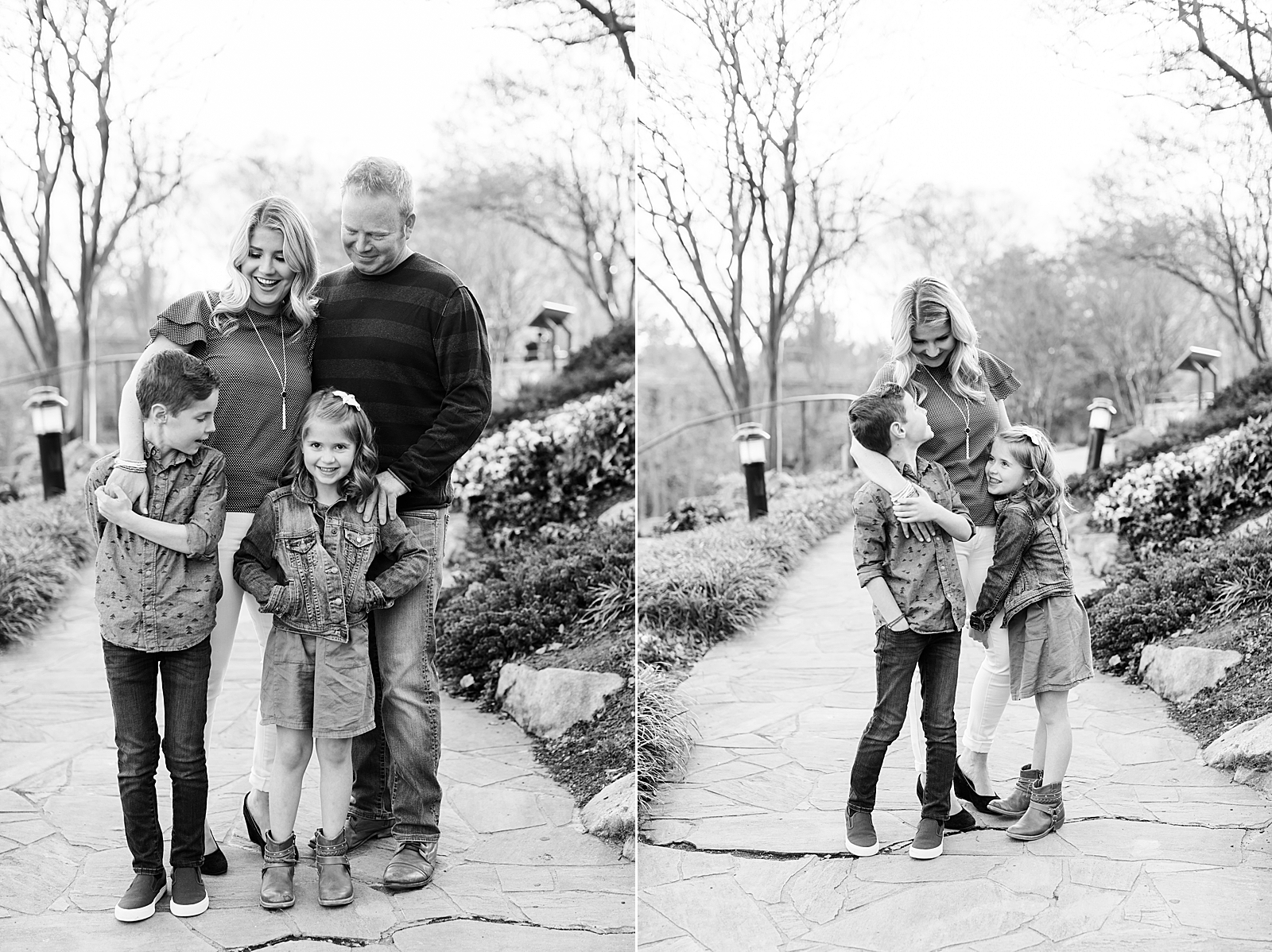 Greenville Family Downtown Falls Park Photography