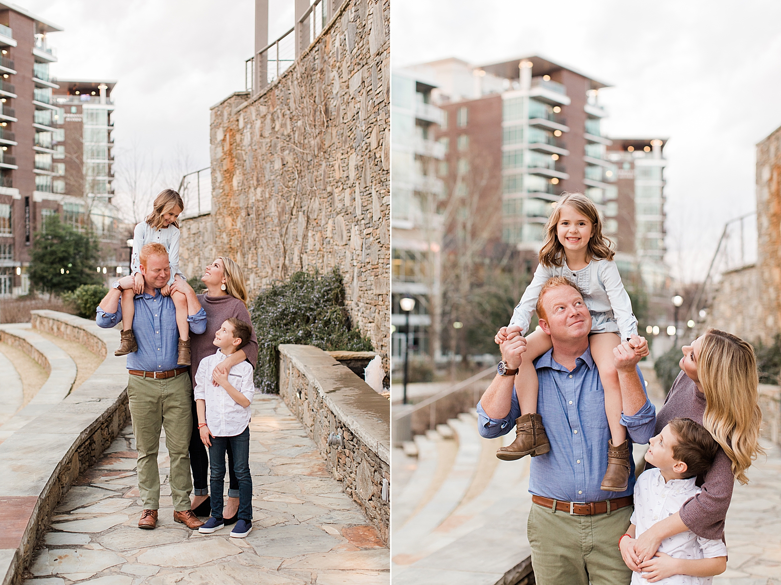 Greenville downtown family photographer